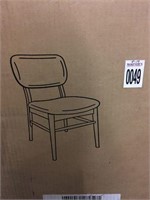 FABRIC DINING CHAIRS *2 IN TOTAL; NOT ASSEMBLED*