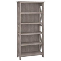 BUSH FURNITURE 5-SHELF BOOKCASE *NOT ASSEMBLED*