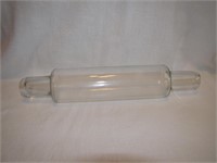 Vintage 14&1/2" Glass Rolling Pin