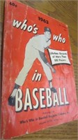 1963 WHO'S WHO IN BASEBALL