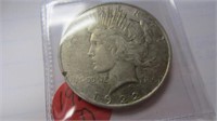 1922 PEACE DOLLAR