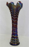 Ripple 19" funeral vase - purple