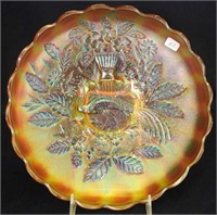 Stippled Peacock at Urn master IC bowl - marigold