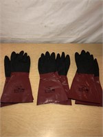 Ansell Chemical Protection Glove LOT Sz 9