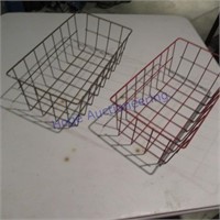 2 wire baskets