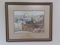 Print of Western Wall Old City, Jerusalem