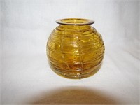 Vintage Loetz Thread Vase 3&1/4"