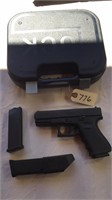 Glock 38, .45 G.A.P. Pistol w/ 3 Clips, Hard Case