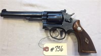 Smith & Wesson K-22 Masterpiece, 22 L. R. Revolver