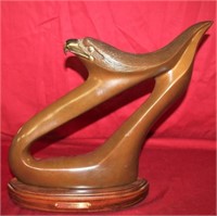 Bronze "Eagle Song" by Rollie Grandbouis