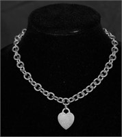 Tiffany & Co. Ladies Necklace w/ heart pendant