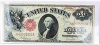 Coin 1917 $1 United States Note in Fine *