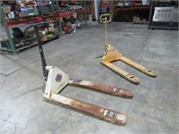 (Qty - 2) **Non-Working** Pallet Jacks-