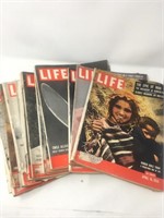 LIFE MAGAZINES lot of 13