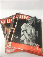 LIFE MAGAZINE LOT OF 12. Used condition.