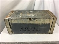 Vintage Military Trunk