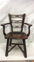 Romweber Viking Oak Horse Chair