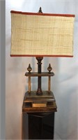 Vintage wooden book theme table lamp