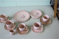 17 Pieces of Antique Hand Painted Branksome China