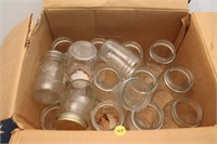 Box of Assorted Canning Jars