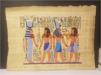 Egyptian Art on Papyrus Paper #3