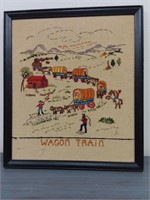 Wagon Train Needlework