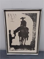Dated Print of Don Quixote by Picasso