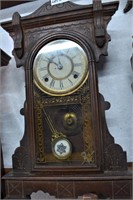 Vintage Ornate Mantle  Clock