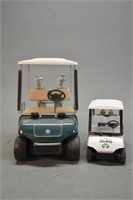 Two Golf Cart Toys