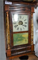 Vintage Mahogany Mantle Clock