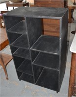 Black Pine Shelf w/ Storage Cabinet
