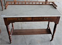 Marble top Hall /Telephone table