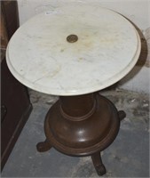 Antique Marble top Plant stand