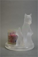 Partylite Wolf Candle Holder