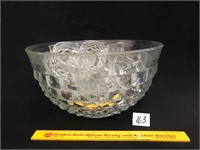 Whitehall Punch Bowl w/12 Matching Cups