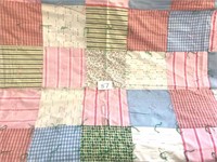 Vintage Tack Quilt Approx. 66 X 76"