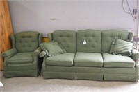 Matching Sofa & Chair Sofa - 82" Long