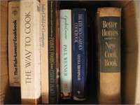 Book Lot 3 Boxes – 1- box Cook Books, 1 box