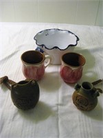 Signed Pottery Lot