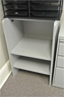 Grey Office Shelf
