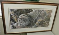 Untitled Lynx Print by C. Brenders