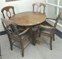 Pedestal Table Dinette/Meeting Table Set