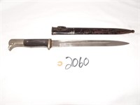 14.5" Bayonet With Scabbard