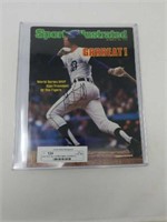Oct 1984 Sports Illustrated Signed Alan Trammell