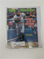 May 1984 Sports Illustrated Signed Alan Trammell