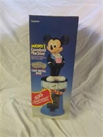 NIB 60th anniversary Mickey Mouse Gumball Machine