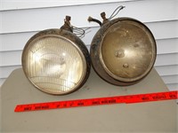 (2) Antique Vehicle Lights