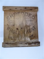 Approx. 18" x 18" Shredded Wheat Wooden Crate Top
