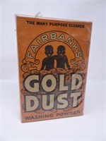 Fairbanks Gold Dust Washing Powder Sealed in Box