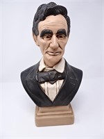 Ceramic 13" Tall Bust of Young Abe Lincoln